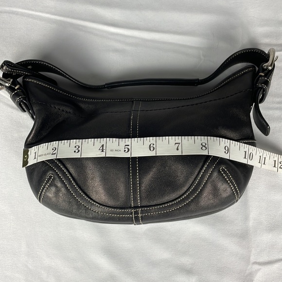 Coach Vintage Soho Hobo Black Leather Shoulder Bag - Picture 14 of 15